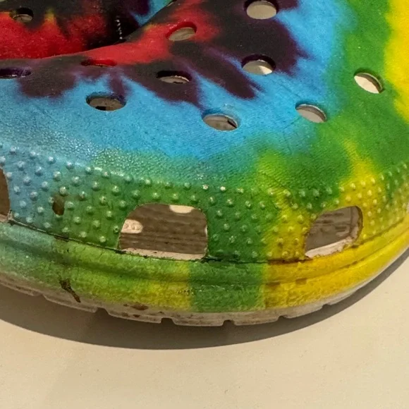 CROCS Colorful Tie-Dye M 8 W 10 - Picture 3 of 12